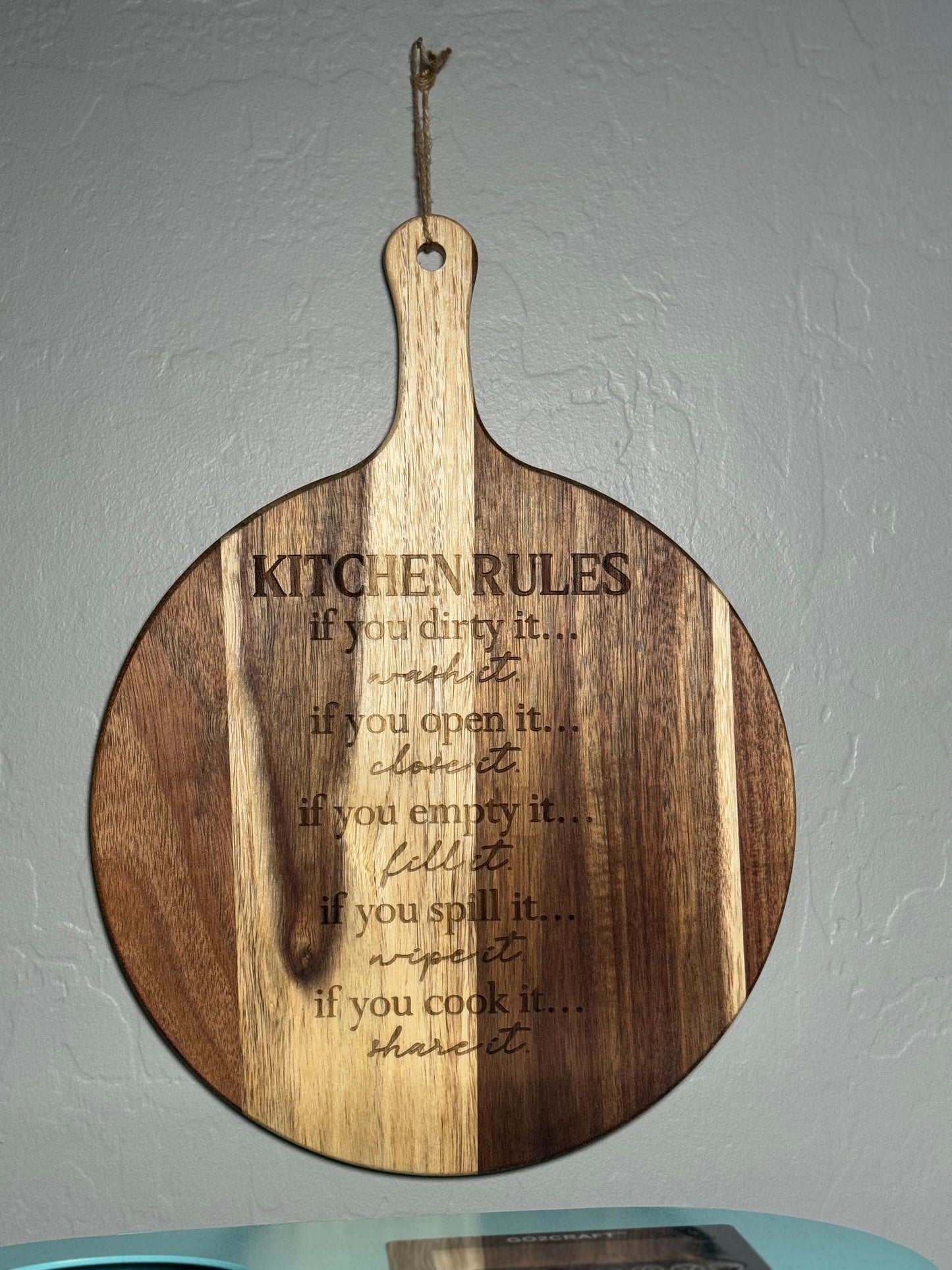 Engraved Cutting Board