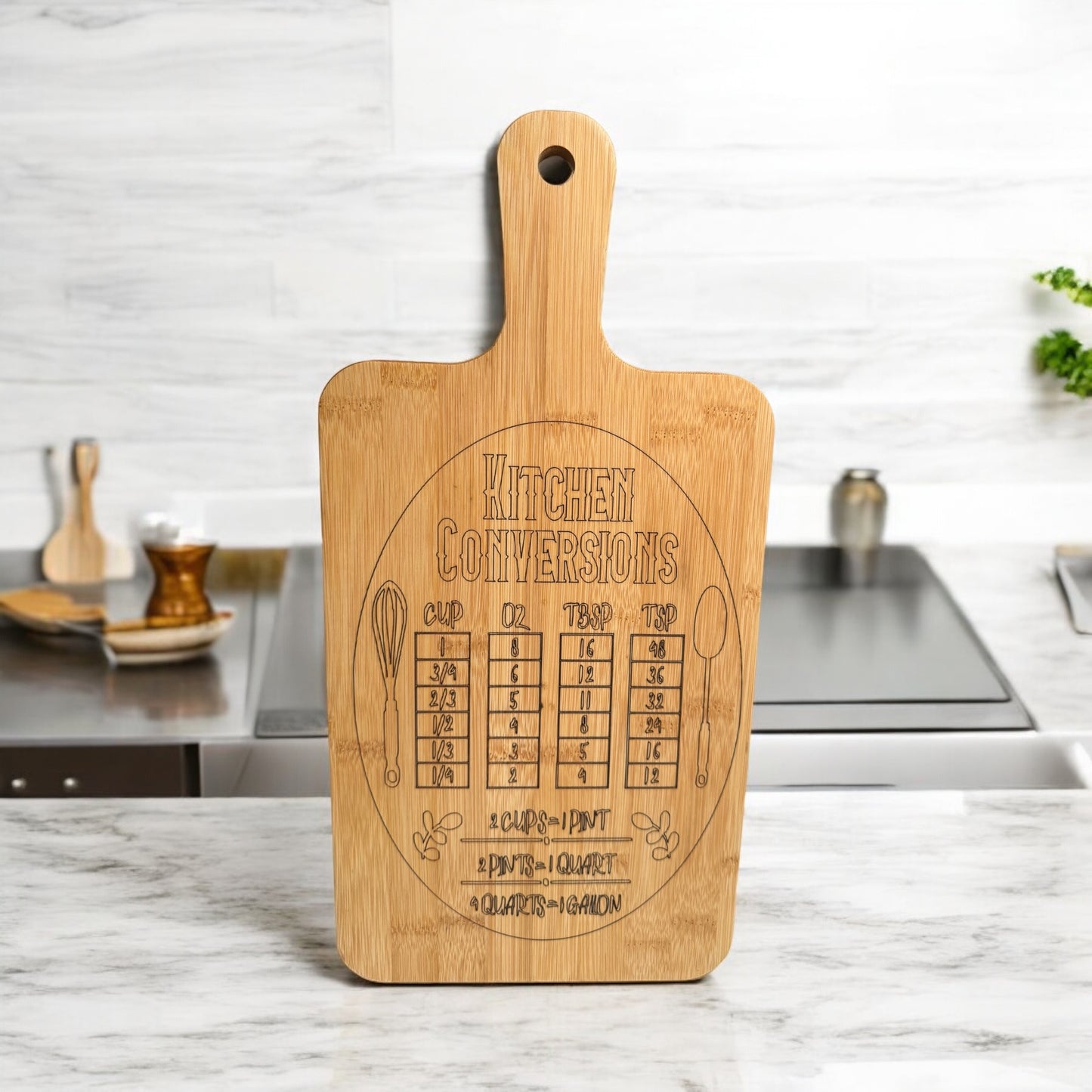 Scored Cutting Board